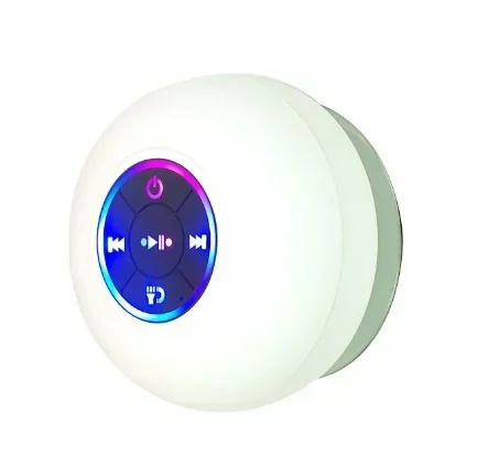 2025 New bathroom waterproof wireless LED suction Cup Mini Bluetooth speaker Portable outdoor sports stereo speakers - Image 8
