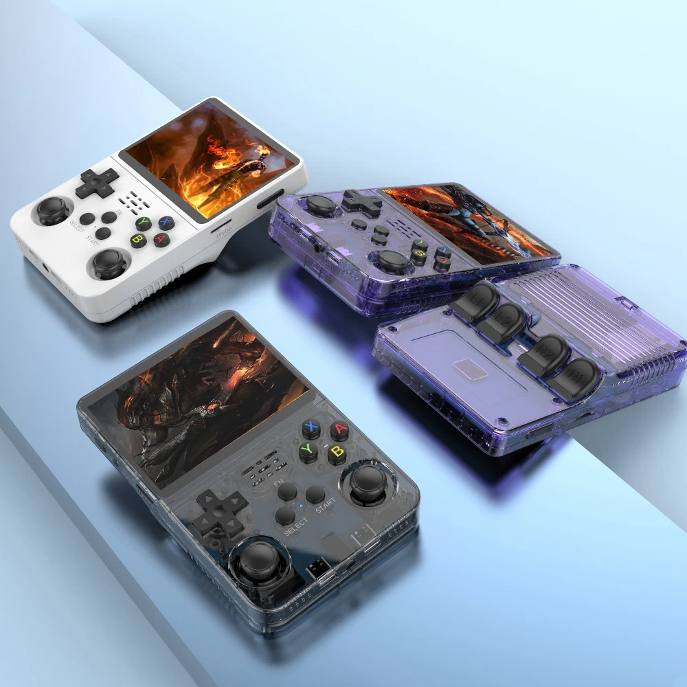 20000 games R36S retro game console 3.5-inch Linux open-source system portable handheld game console with 64G for children gifts - Image 5